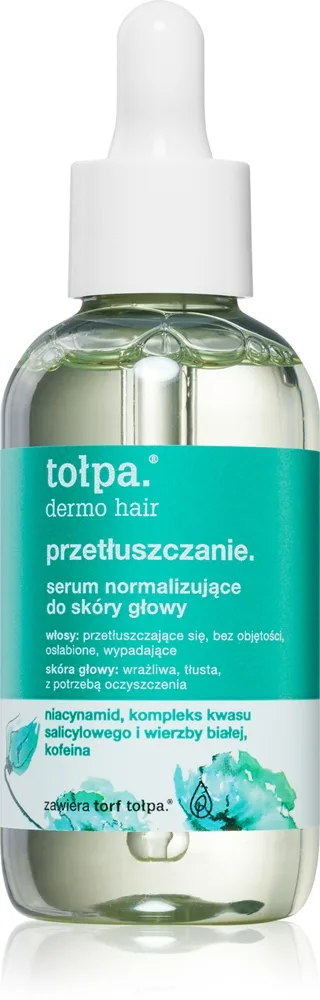 Tołpa Dermo Hair Oiliness Serum för hår För fet hårbotten 75 ml