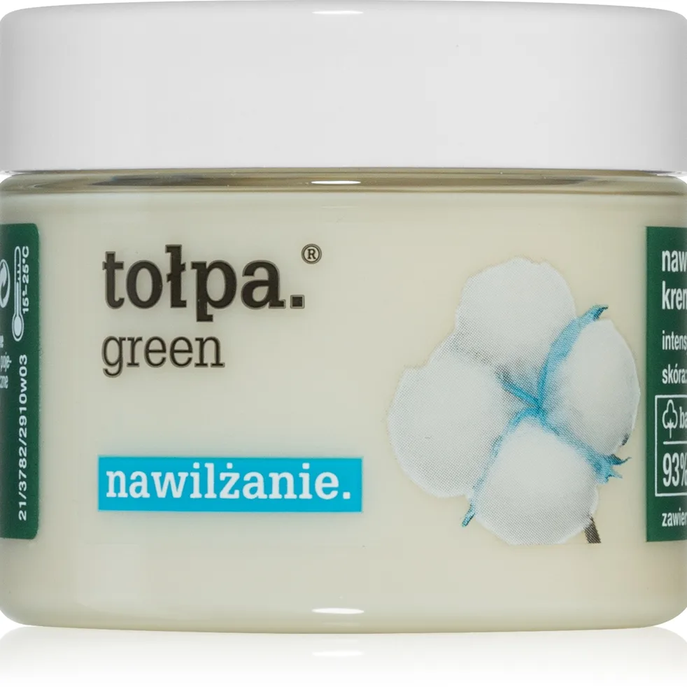 Tołpa Green Moisturizing Lindrande och fuktgivande kräm med lindrande effekt 50 ml
