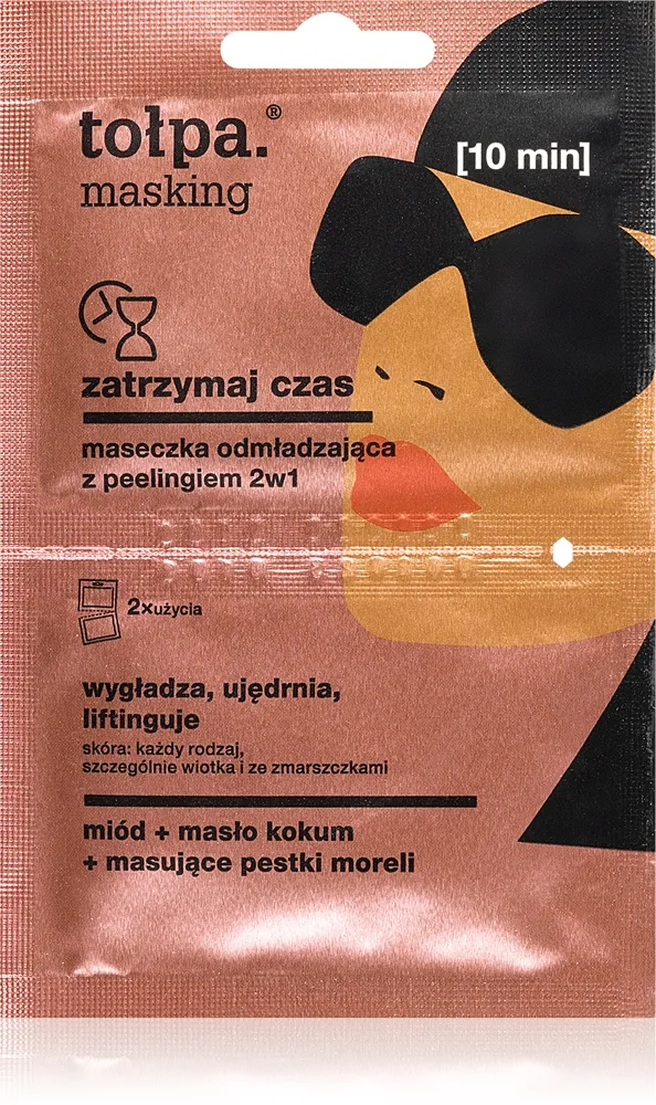 Tołpa Masking Föryngrande ansiktsmask 2x5 ml