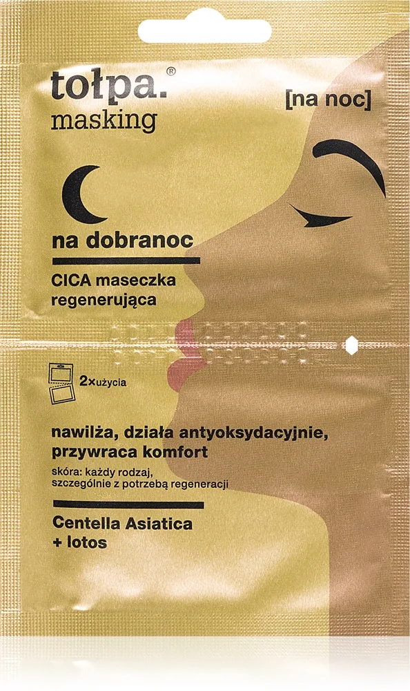 Tołpa Masking Regenererande mask för natten 2x5 ml
