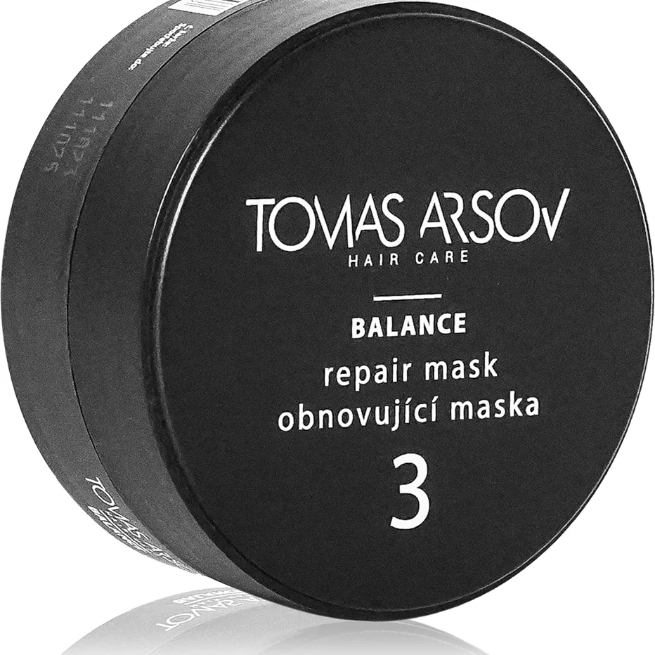 Tomas Arsov Balance Repair Mask syväelvyttävä naamio kuiville, vaurioituneille ja kemiallisesti käsitellyille hiuksille 100 ml