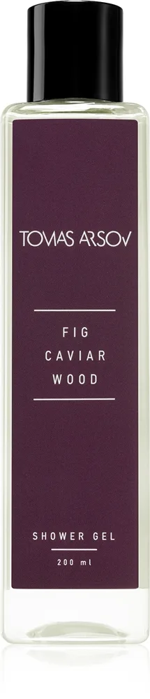 Tomas Arsov Fig Caviar Wood parfymerad duschgel med uppiggande effekt 200 ml