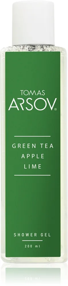 Tomas Arsov Green Tea Apple Lime Shower Gel hajustettu suihkugeeli 200 ml