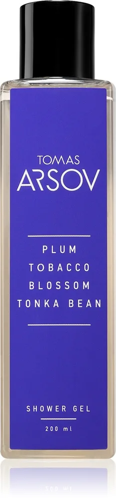 Tomas Arsov Plum Tobacco Blossom Tonka Bean parfymerad duschgel 200 ml