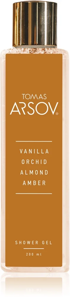 Tomas Arsov Vanilla Almond Milk Amber Shower gel parfymerad duschgel 200 ml