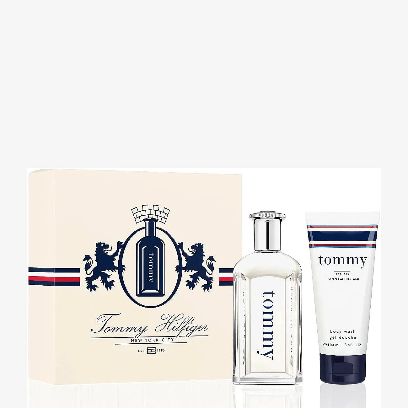 Tommy Hilfiger Fragrance Gift Set Tommy Edt + Body Wash - Nude - 150 ML