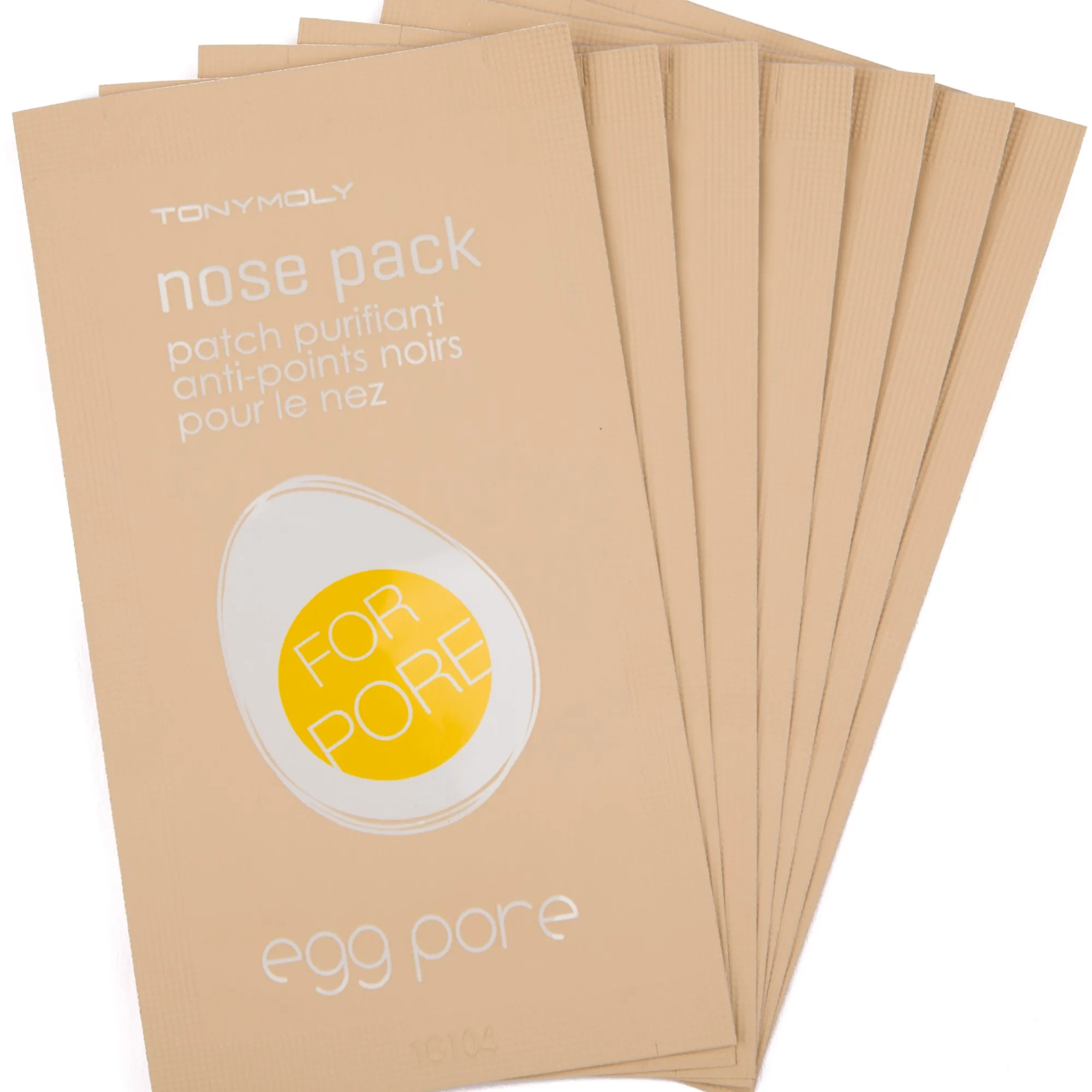 Tonymoly Egg Pore Nose Pack Package (7pcs)