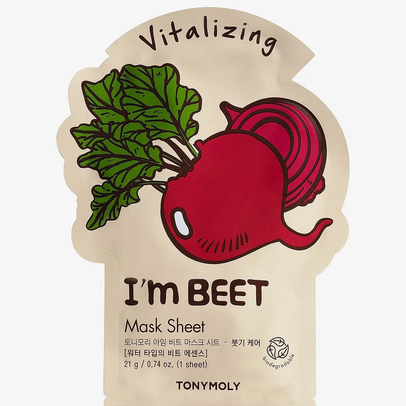 Tonymoly Tonymoly I'm Beet Mask Sheet - Nude - 21 g