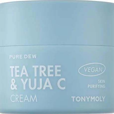 Tonymoly Pure Dew Tea Tree & Yuja C Purifying Cream 50 ml