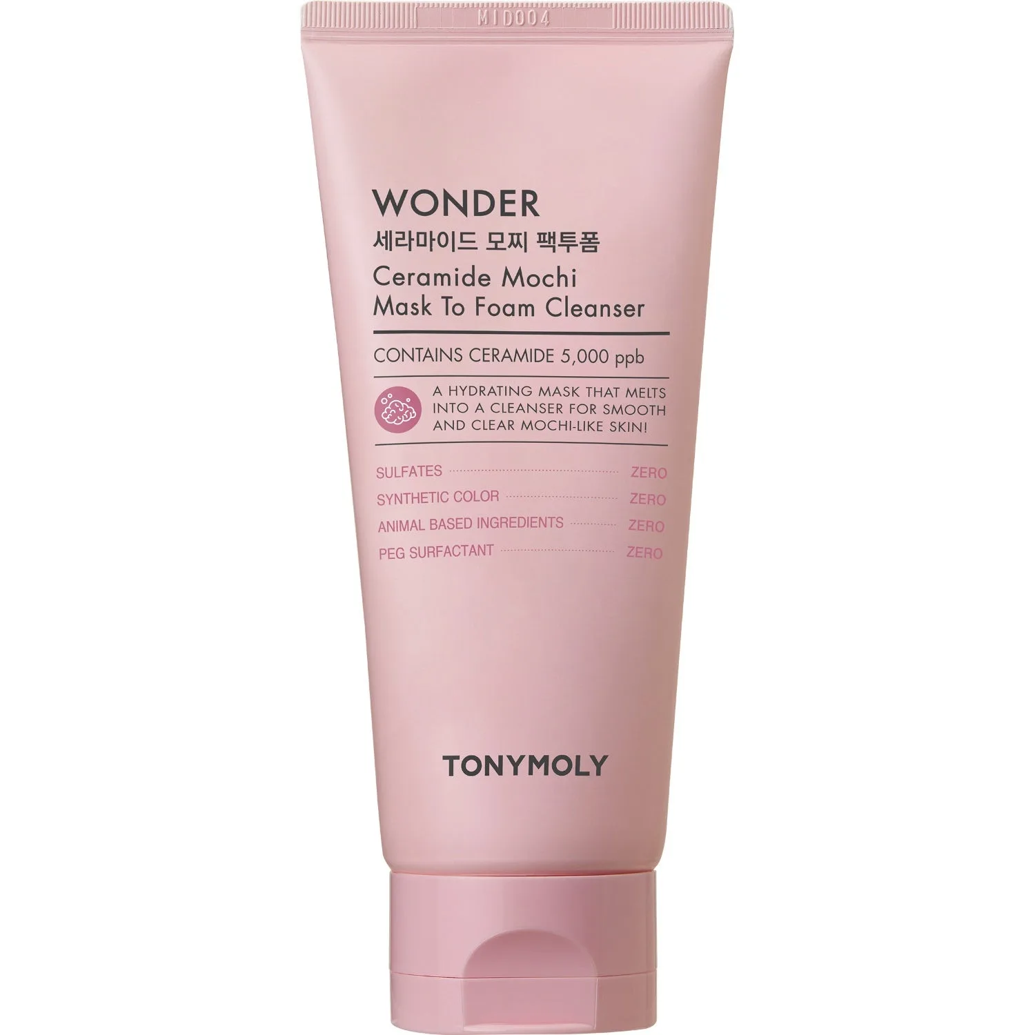 Tonymoly WONDER Mochi Mask To Foam Cleanser 120 ml