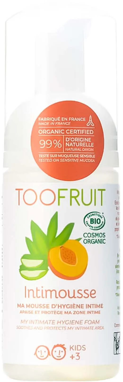 TOOFRUIT Intimousse Intimate Hygiene Foam 125 ml