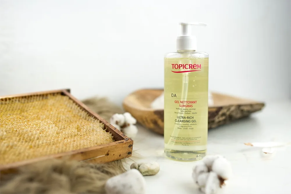 Topicrem AD Ultra-Rich Cleansing Gel Tvätt-gel För mycket torr känslig och atopisk hud 500 ml