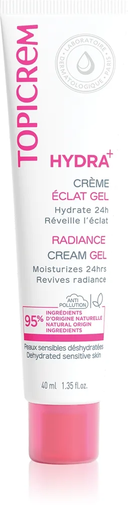 Topicrem Hydra+ Radiance Cream Gel kirkastava geelivoide 40 ml