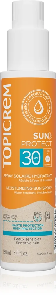 Topicrem Sun Protect Moisturizing Sun Spray Beskyttende og fugtgivende spray SPF 30 150 ml