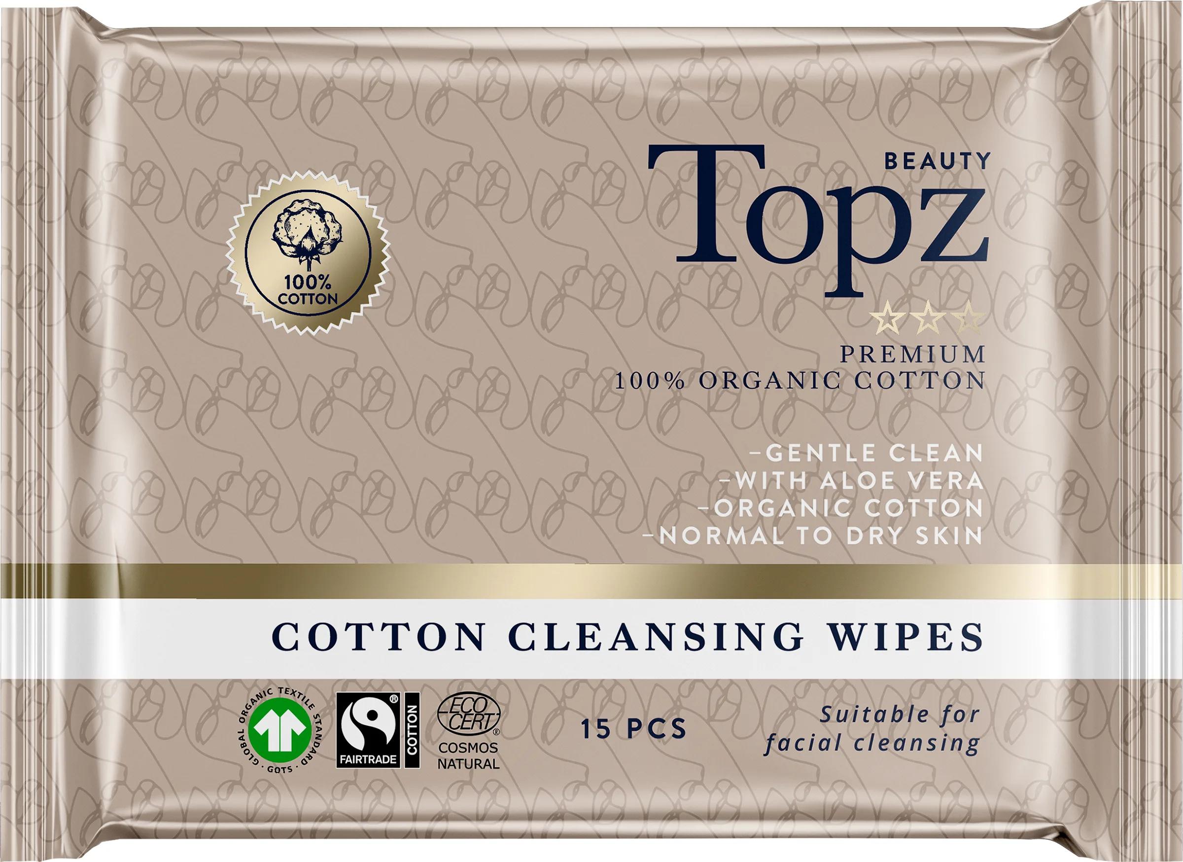 Topz Cleansing Wipes 15 st