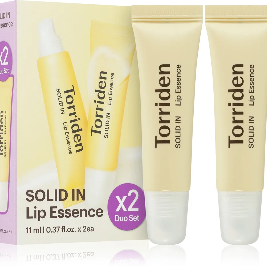 Torriden Solid In Lip Essence kosteuttava esanssi kuiville huulille DUOPAKKAUS