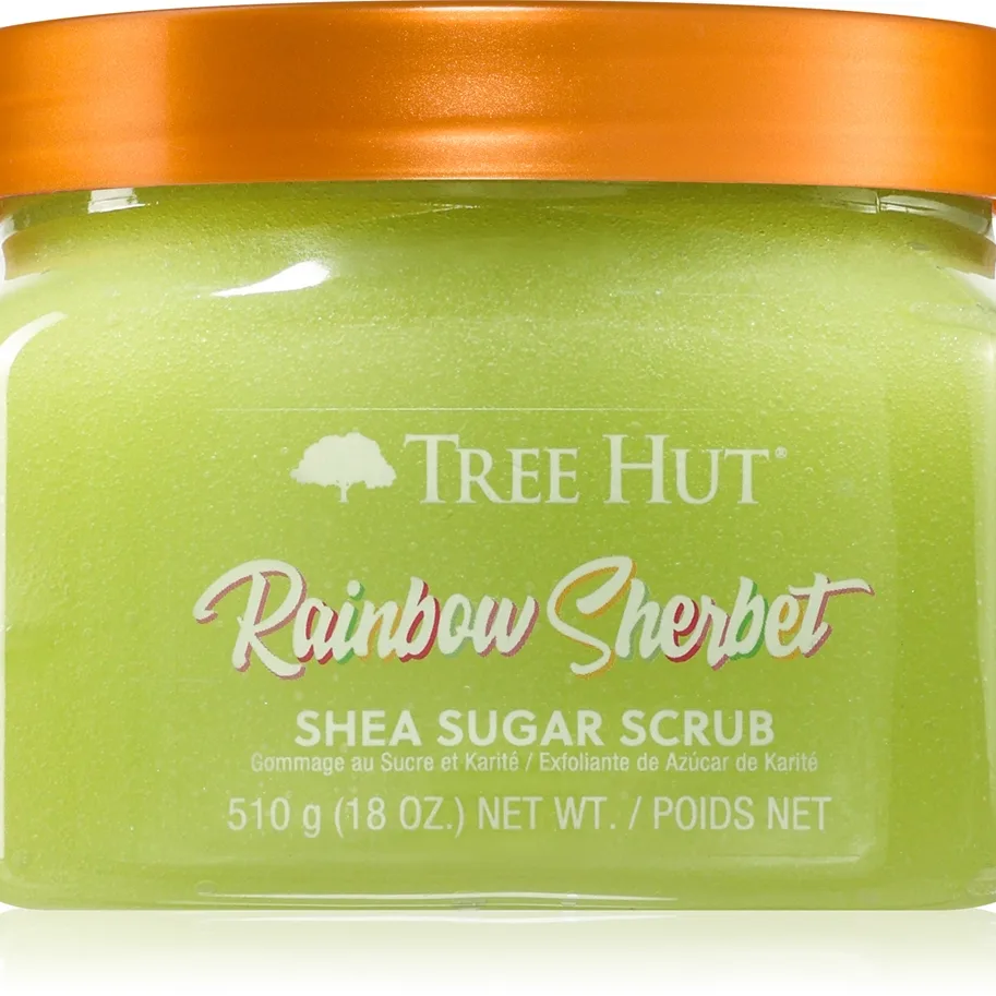Tree Hut Rainbow Sherbet vartalokuorinta 510 g