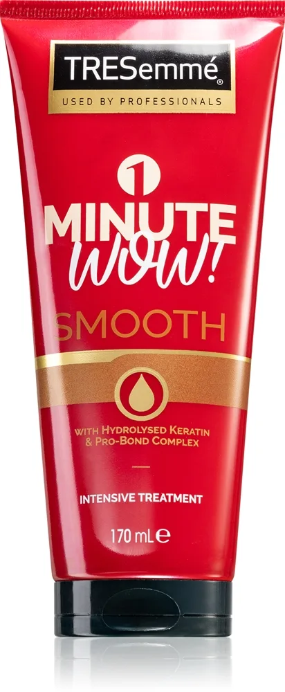 TRESemmé 1 MINUTE WOW silottava naamio kurittomille ja pörröisille hiuksille 170 ml