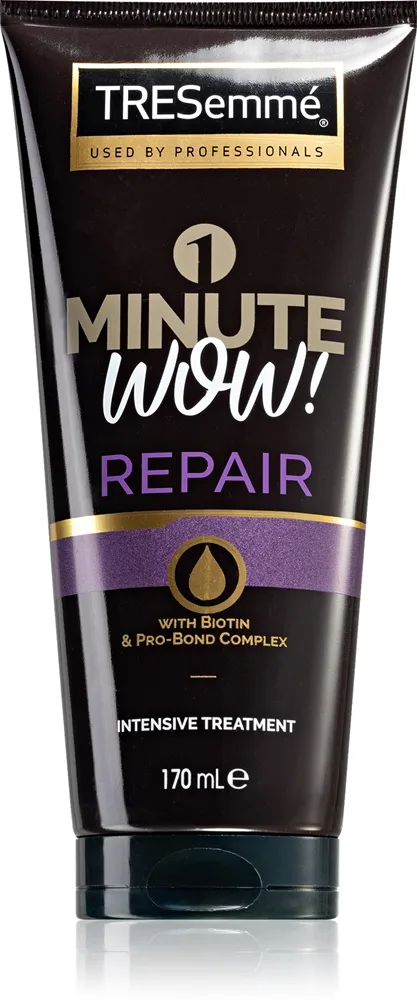TRESemmé 1 MINUTE WOW elvyttävä naamio vaurioituneille hiuksille 170 ml