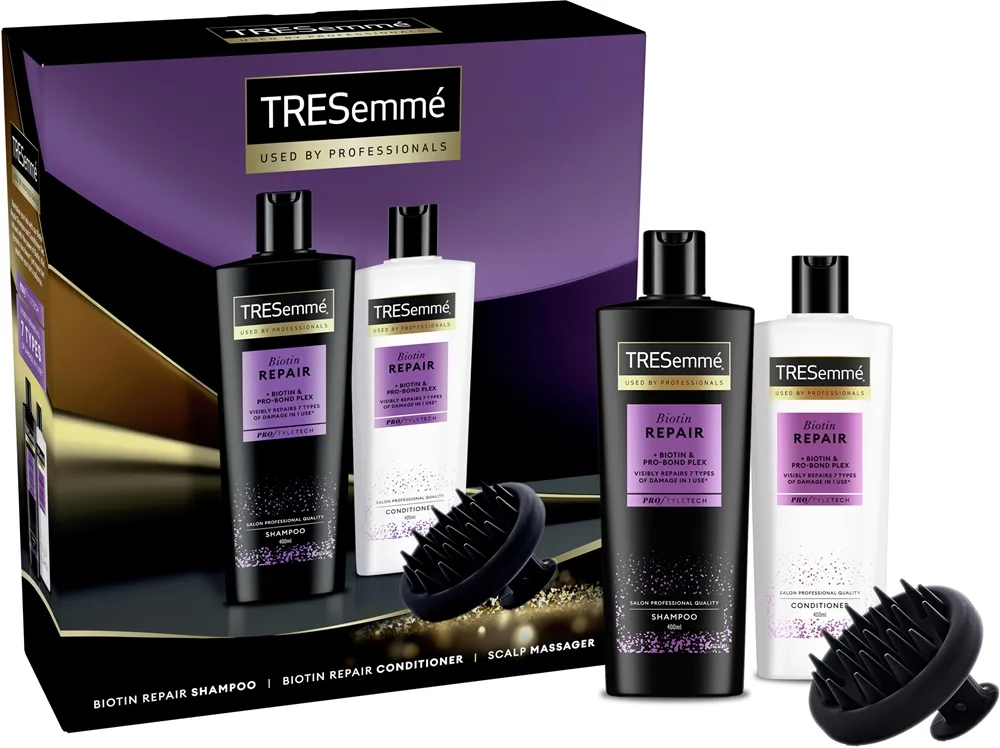 TRESemmé Biotin Repair Set Gavesæt Til skadet hår ProStyleTech