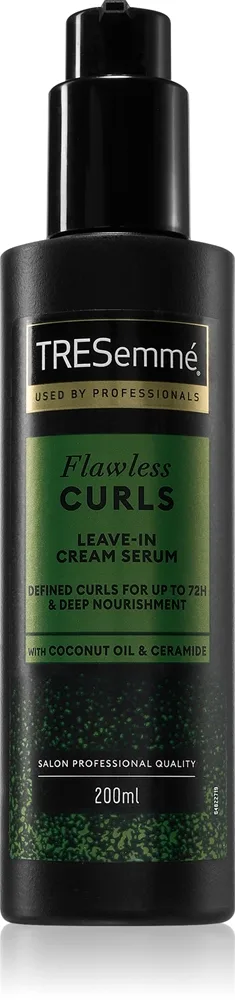 TRESemmé Flawless Curls Leave-in Serum Hårserum Til at behandle kruset hår 200 ml