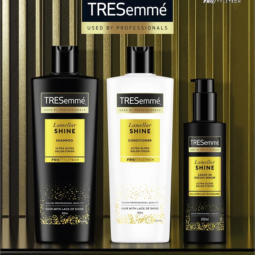 TRESemmé Lamellar Shine Presentförpackning för hår