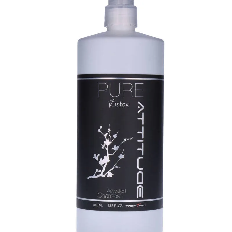 Trontveit Attitude Pure Detox Activated Charcoal Shampoo 1000 ml