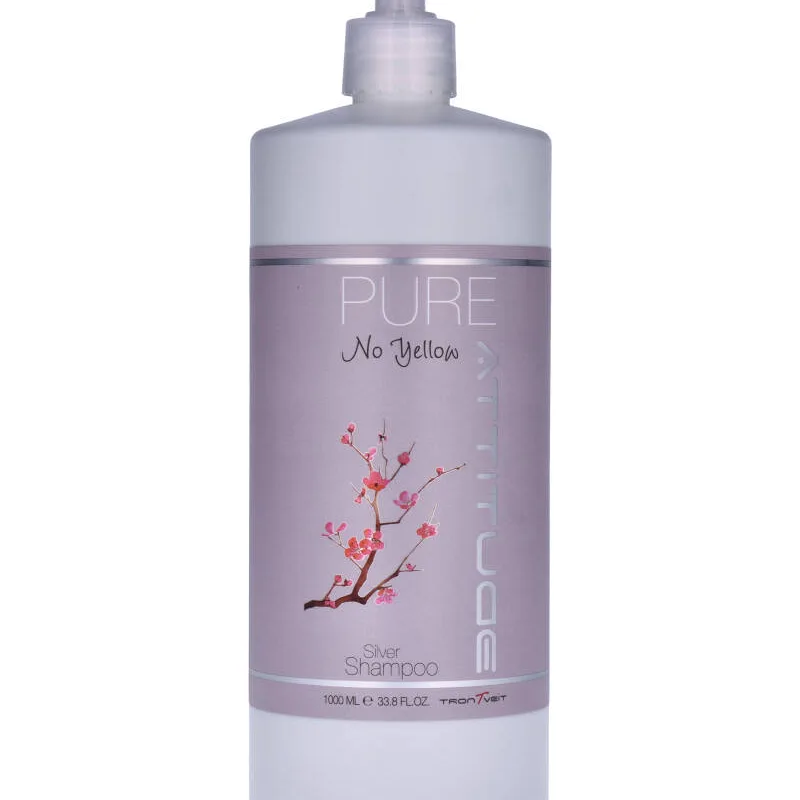Trontveit Attitude Pure No Yellow Silver Shampoo 1000 ml