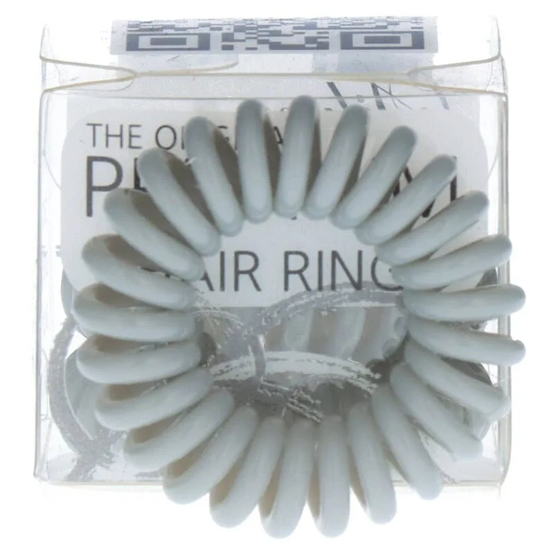 Trontveit Original Premium Hair Ring (silver stone) (U) 3 stk.