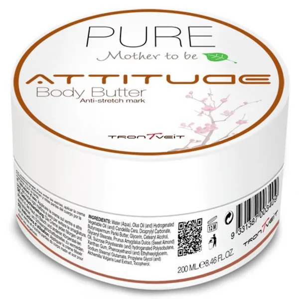 Trontveit Pure Mother To Be Attitude Body Butter (U) 200 ml