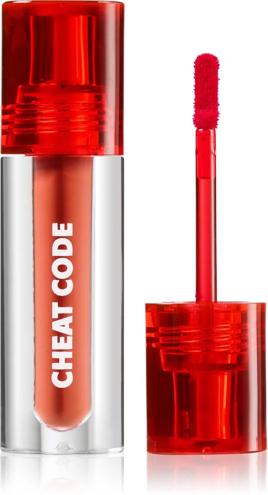 Trouble Maker Cheat Code Återfuktande läppglans Skugga Respawn Deep Peach 3 ml