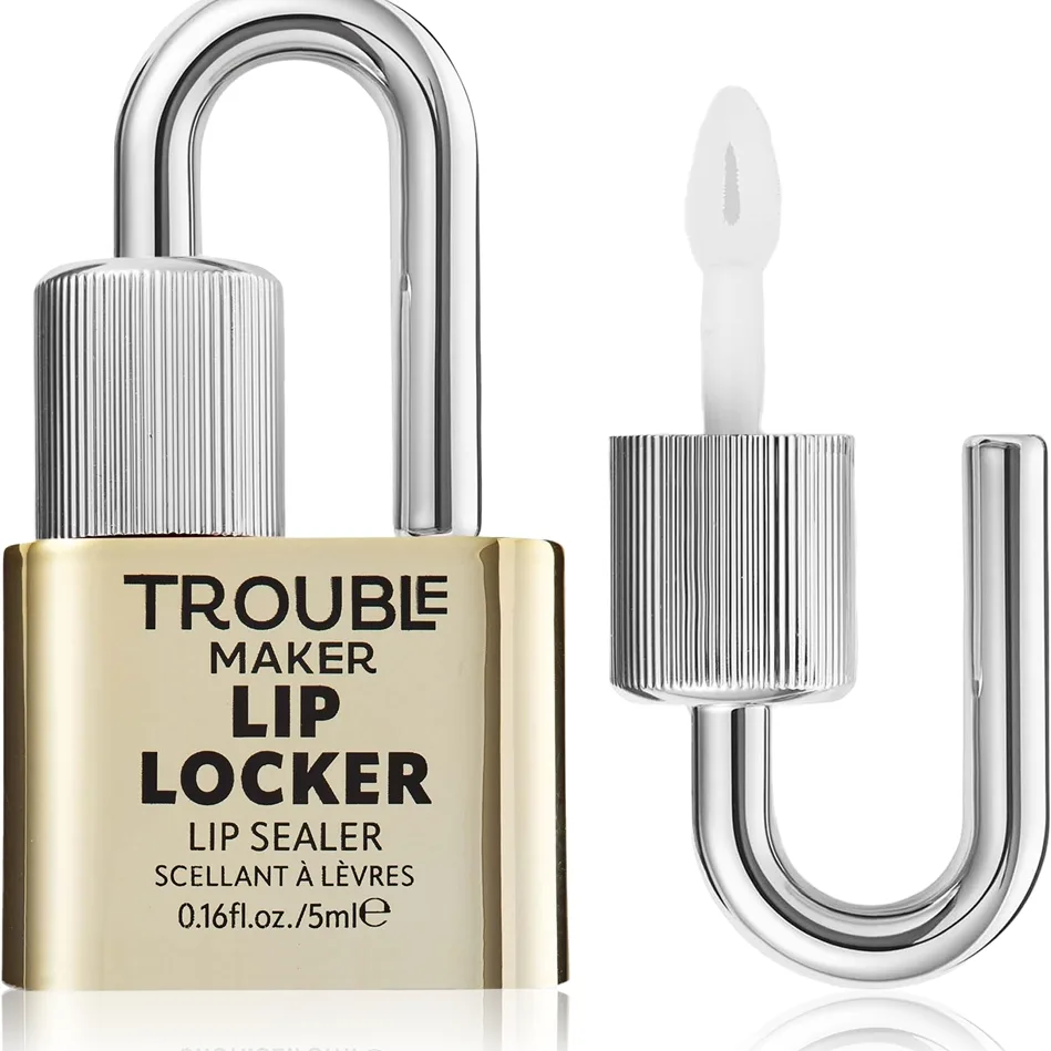 Trouble Maker Lip Locker Top Coat Læbeglans med længerevarende effekt 5 ml