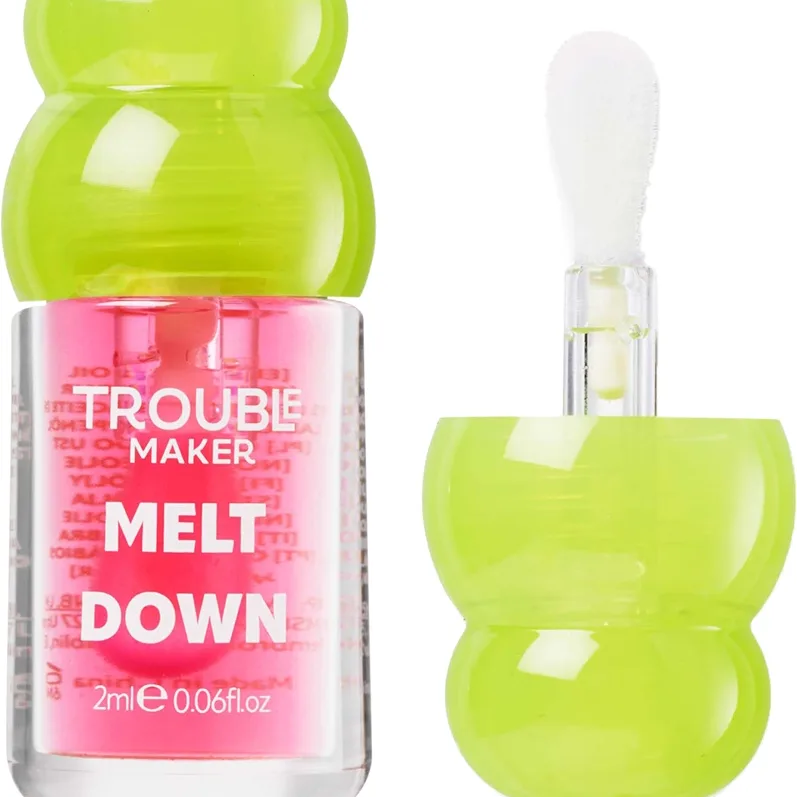 Trouble Maker Melt Down Lip Oil Læbeolie Skygge Freak Out 3 ml