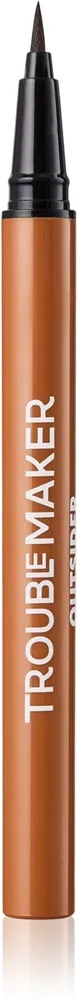 Trouble Maker Outsider Flydende eyeliner til præcis påføring Skygge Brown 0.5 ml