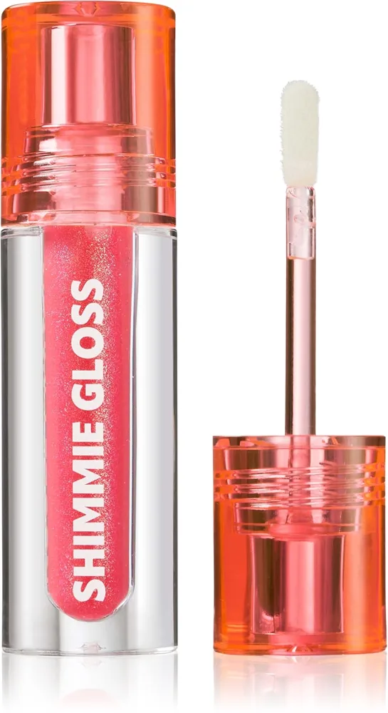 Trouble Maker Shimmie Gloss Skimrande läppglans Skugga Lucky Charm Peach 3 ml