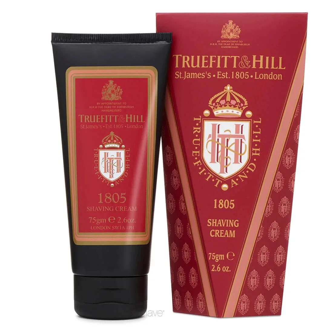 Truefitt & Hill 1805 Shave Cream Tube karvanpoistovoide putkilossa miehille 75 g