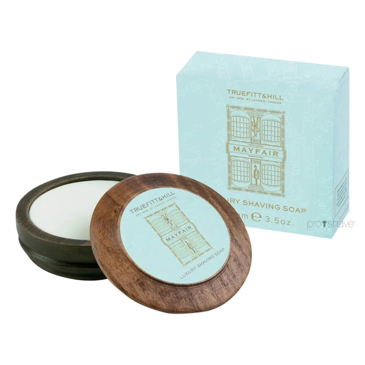 Truefitt & Hill Mayfair Shaving Soap luonnollinen palasaippua parranajoon 100 g