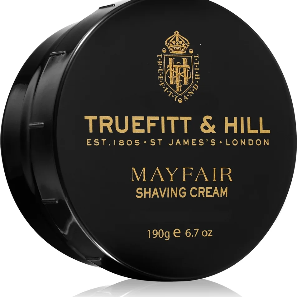 Truefitt & Hill Mayfair Shaving Cream Bowl Barbersæbe 190 g
