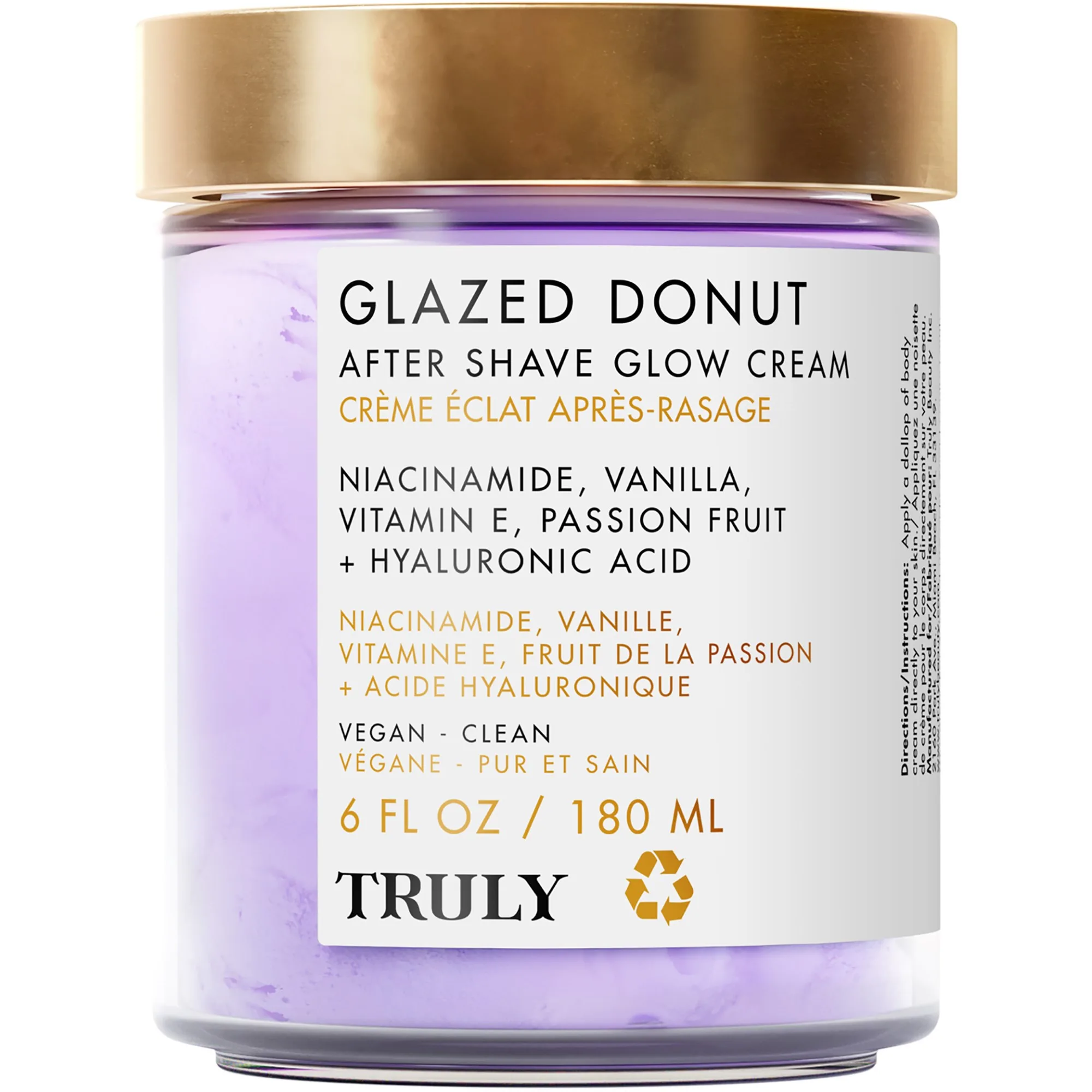 Truly Glazed Donut Glow Cream 180Ml - Nude - 180 ML