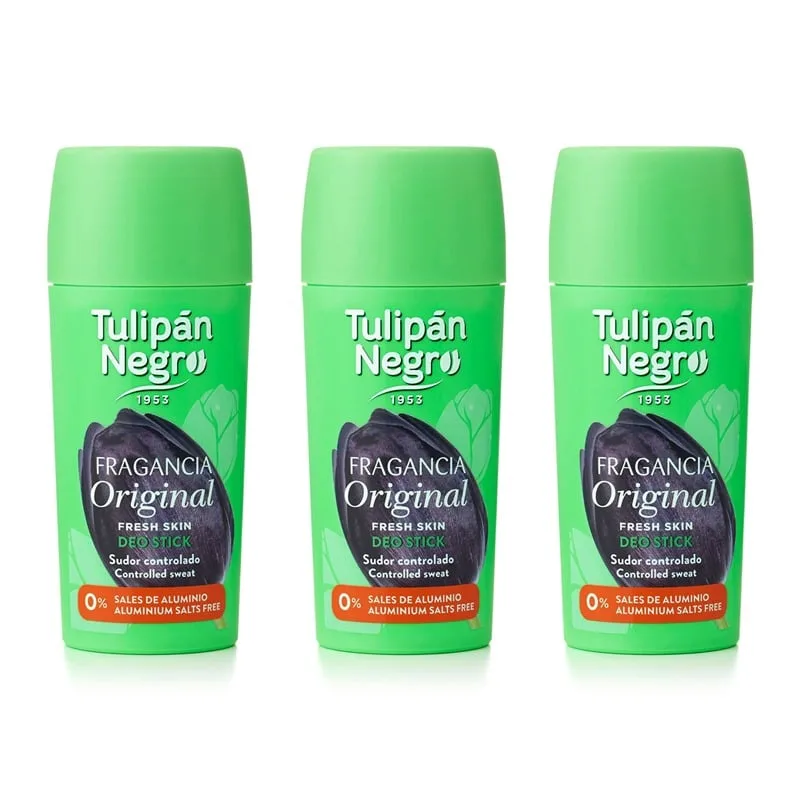 3-pack Tulipan Negro Original Deostick 75ml
