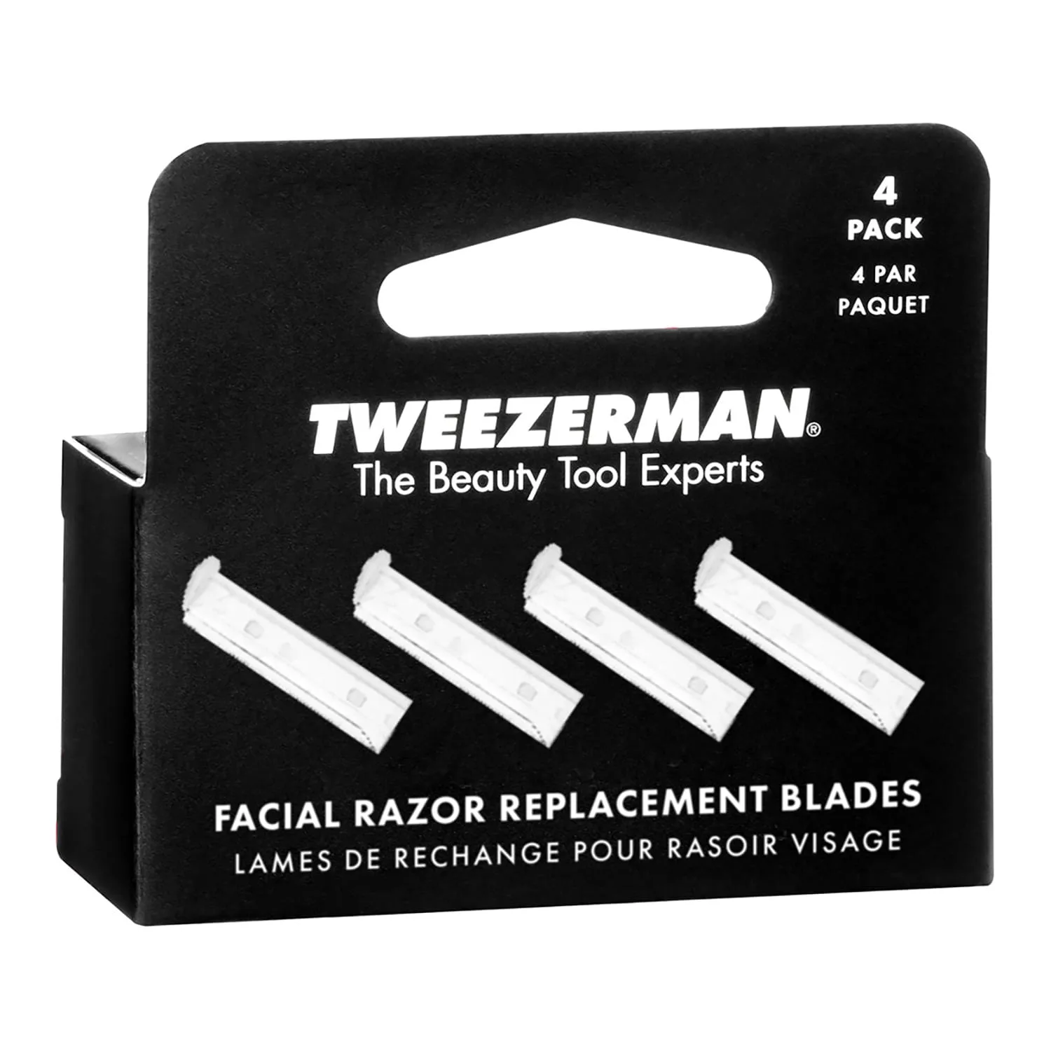 Facial Razor - Rakapparat för ansiktshår, utbytbara blad