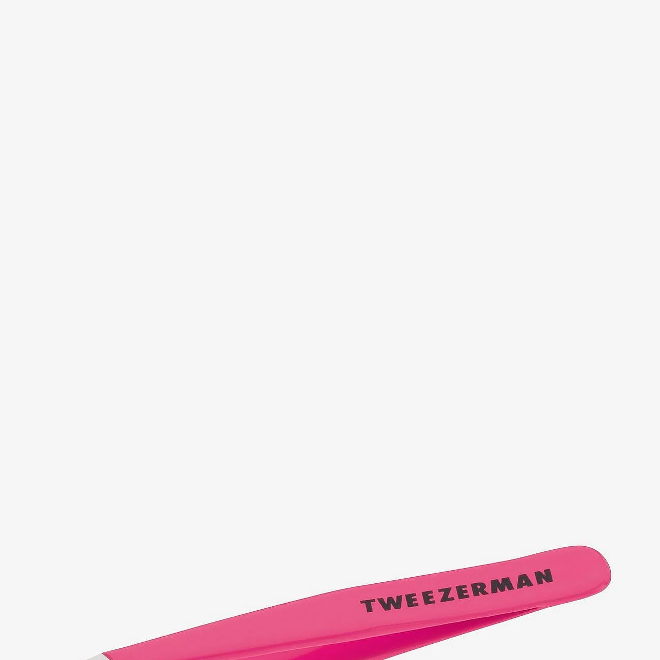 Tweezerman Mini Slant Tweezer Flamingo - Pink - ONE SIZE