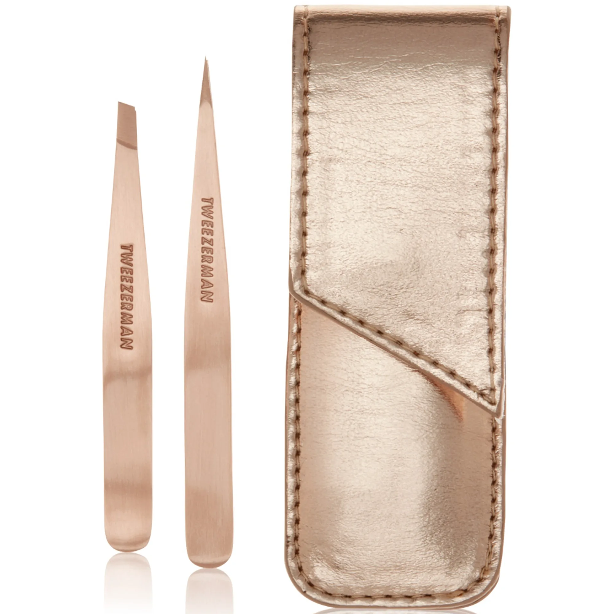 Tweezerman Petite Pinzetten Set Roségold Ögonbrynskit