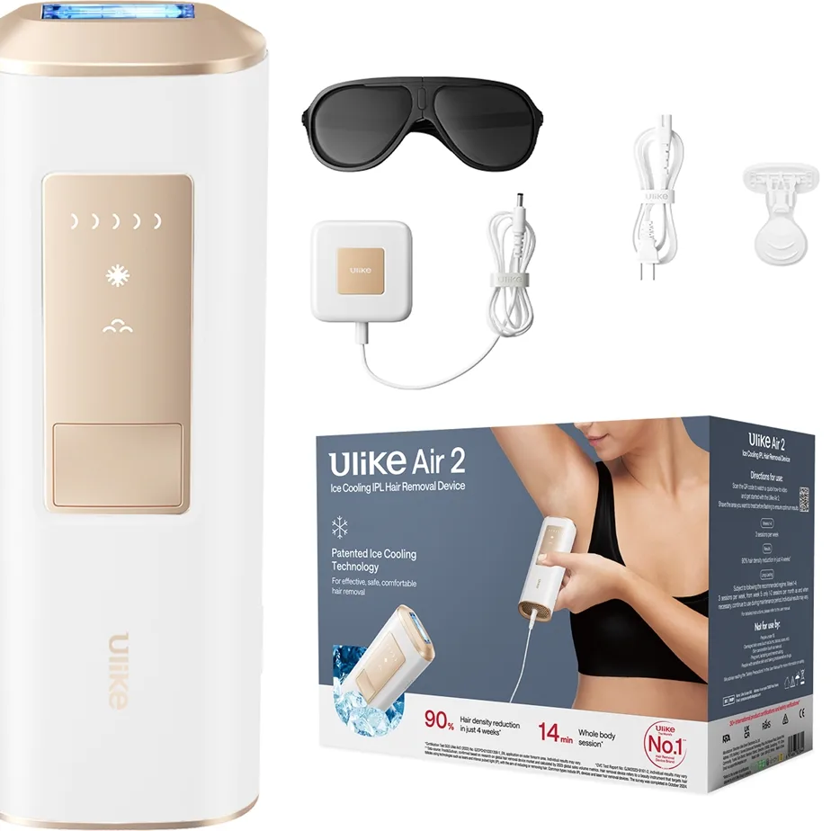 Ulike Air 2 IPL Haarentferner für Körper, Gesicht, Bikini- und Achselbereich Star White 1 St.