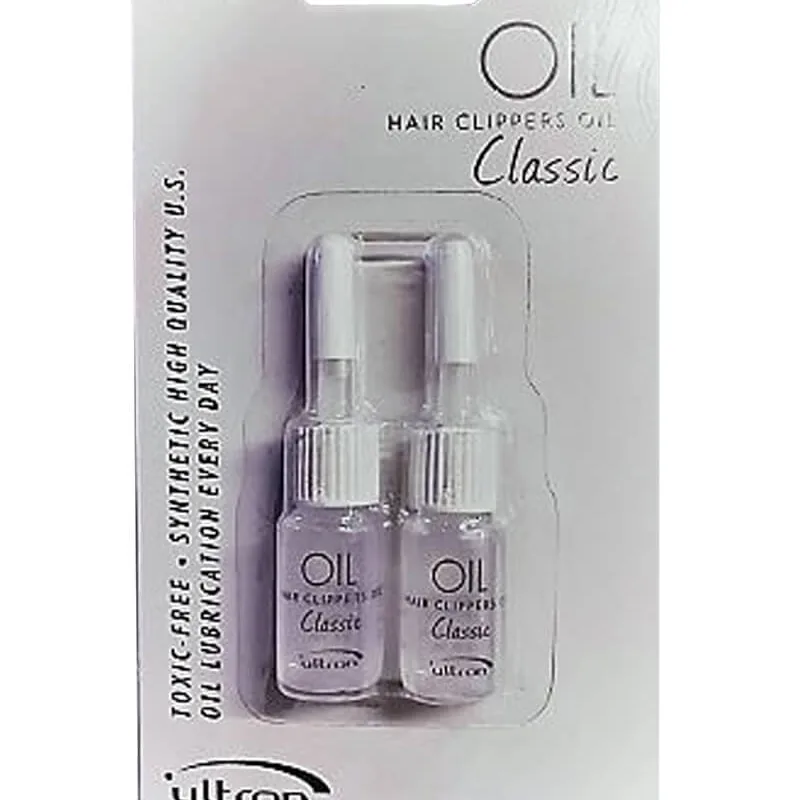 Ultron Hair Clippers Oil Classic (U) 3 ml 2 stk.