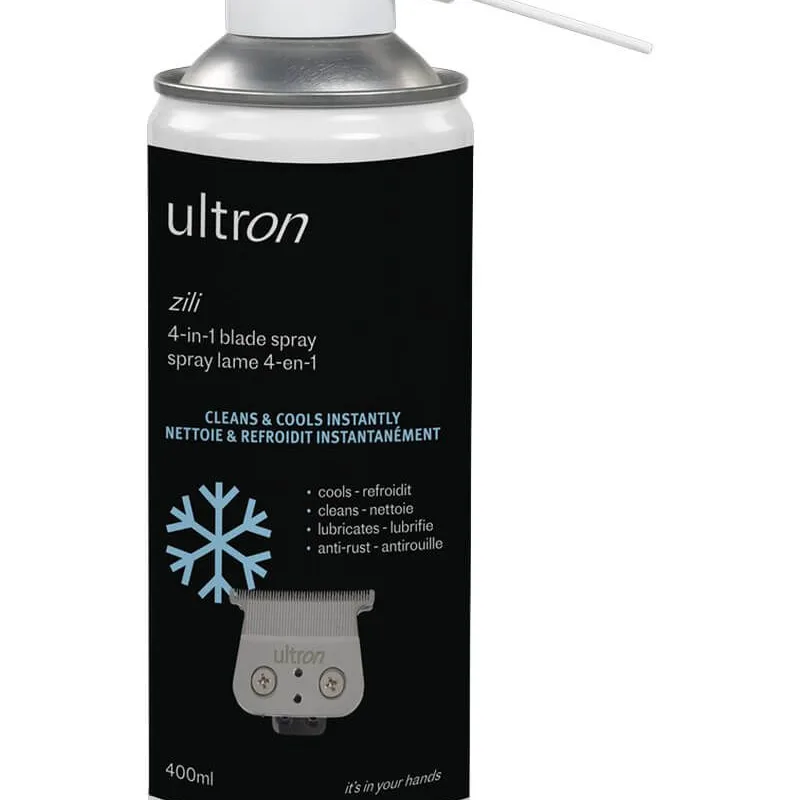 Ultron Zili 4-in-1 Blade/Clipper Spray 400 ml
