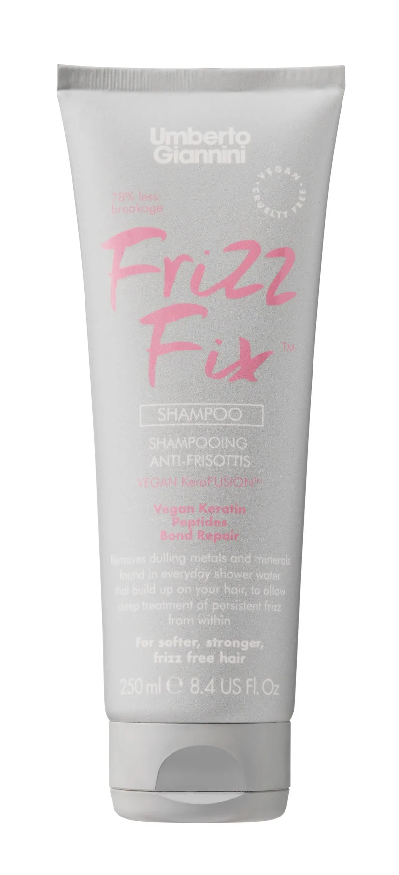 Umberto Giannini Frizz Fix Shampoo - 250 ml.