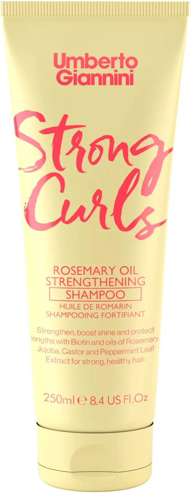 Umberto Giannini Strong Curls Shampoo - 250 ml.