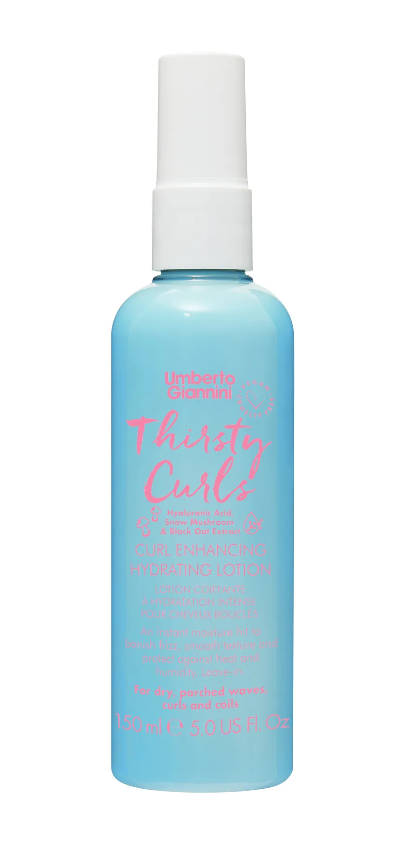 Umberto Giannini Thirsty Curls Lotion - 150 ml.