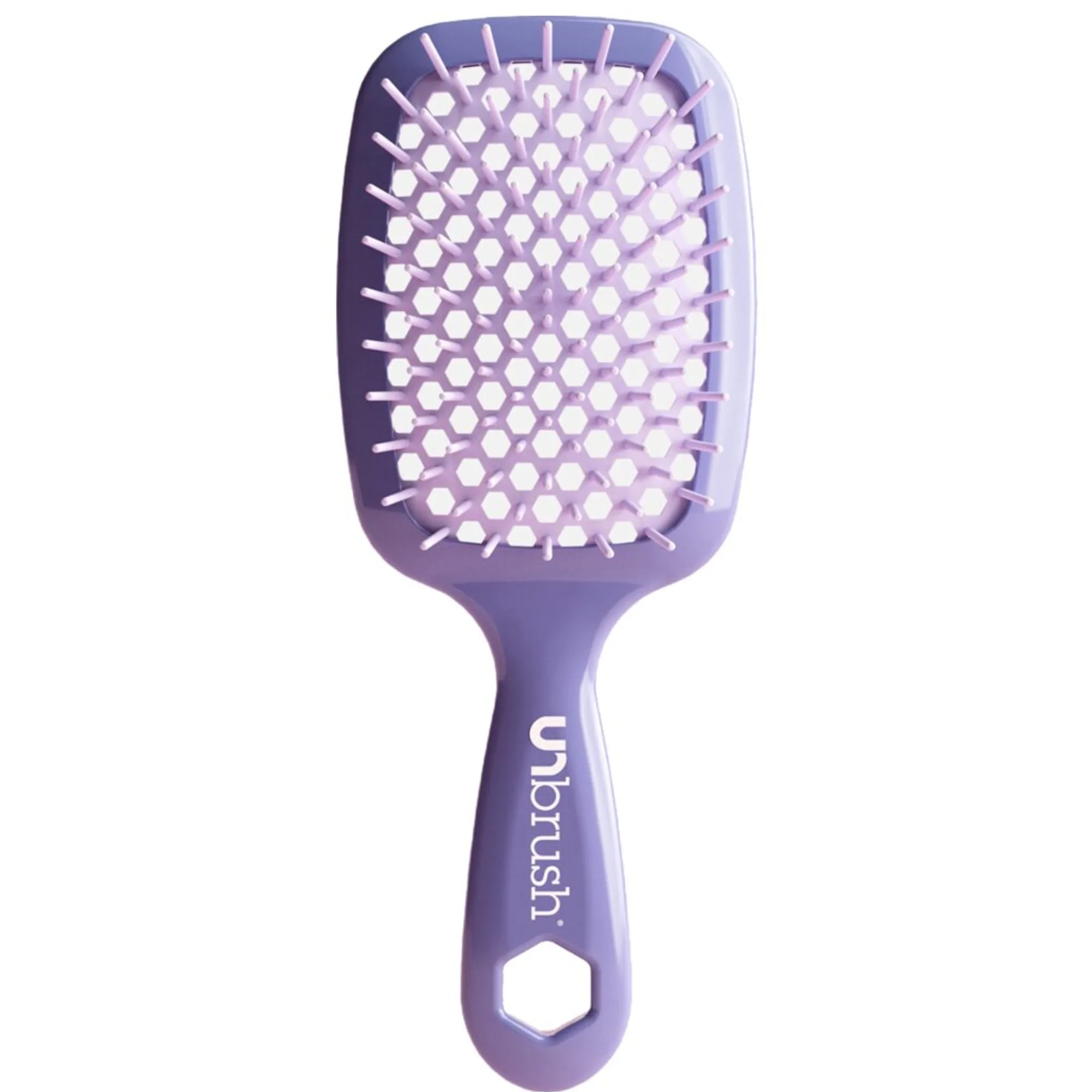 UNbrush Detangling Hair Brush Mini - Pastel Lavender Detangling brush
